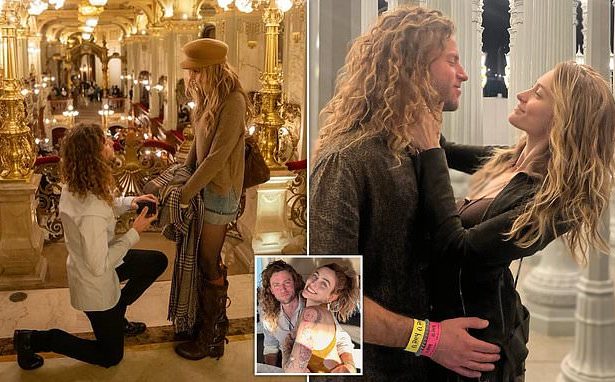 Michael Jackson's Daughter, Paris Engaged To Bandmate Justin Long [Photos]