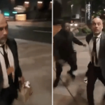 Pep Guardiola Restrained From Attacking A Fan Who Mocked Him On The Street [Video]