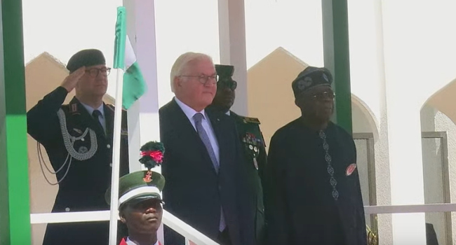 German President Steinmeier Visits Tinubu At State House In Abuja [Photos/Video]