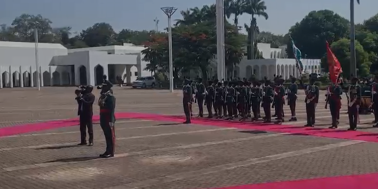 German President Steinmeier Visits Tinubu At State House In Abuja [Photos/Video]