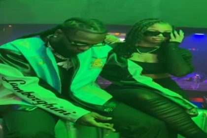 Burna Boy And Chloe Bailey Hangs Out Together In Lagos [Video]
