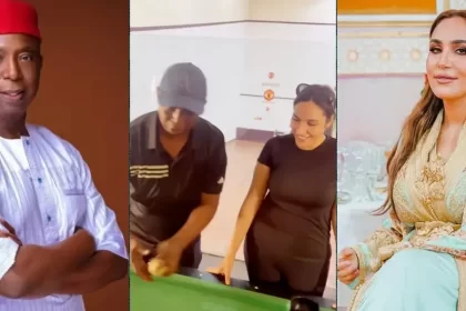 Ned Nwoko Spends Quality Time With Wife, Laila Charani Amid Rumored Marital Crisis [Video]