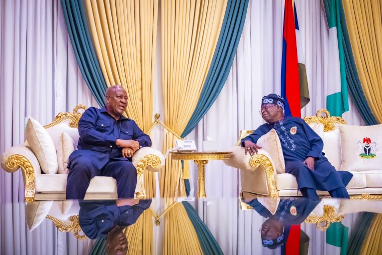 Tinubu Hosts Ghana’s President-Elect, John Mahama In Abuja [Photos]