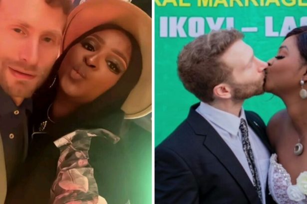 Actress Etinosa Idemudia Marries For The Third Time To Caucasian lover [Video]