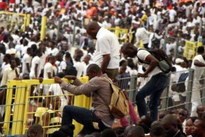 Abuja Stampede: 10 Feared Dead, Including Children, During Palliative Distribution at Maitama Catholic Church 17