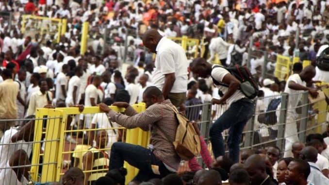 Abuja Stampede: 10 Feared Dead, Including Children, During Palliative Distribution at Maitama Catholic Church