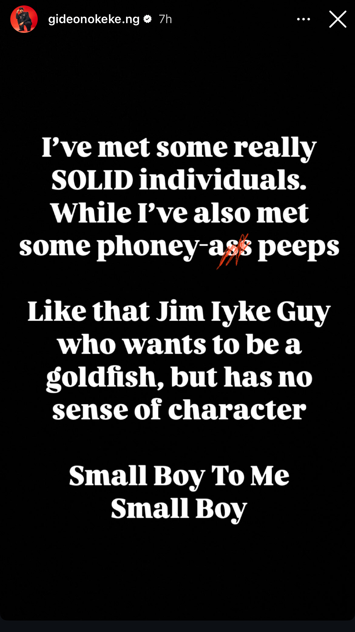 "You're A Small Boy With Fake American Accent" - Gideon Okeke Drags Jim Iyke