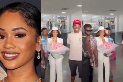 American Rapper, Saweetie Arrives Nigeria For Derry December In Lagos [Video]