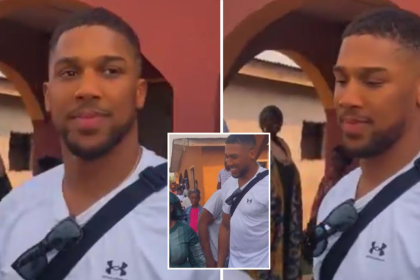 Anthony Joshua Filmed Dancing To Fuji Music In Ogun [Video]