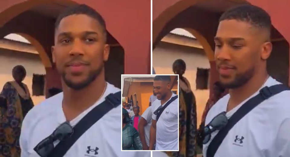 Anthony Joshua Filmed Dancing To Fuji Music In Ogun [Video]