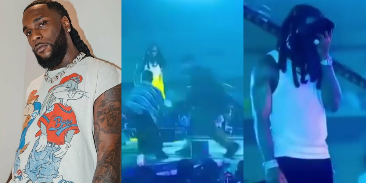 "I Got PTSD" - Burna Boy Addresses Sudden Exit From Lagos Show After Fan Jumped On Stage [Video]