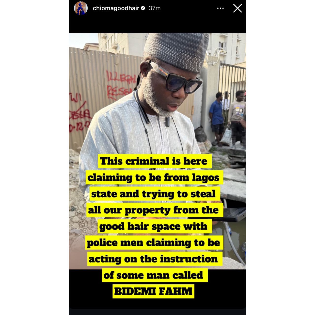 Police Threatens To Slap Hair Vendor, Chioma Ikokwu After Demolishing Her Property [Video]