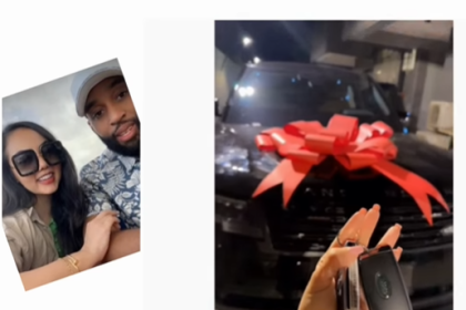 Dilly Umenyiora Surprises Fiancée Anastasia Malandrenia With 2025 Range Rover [Video]