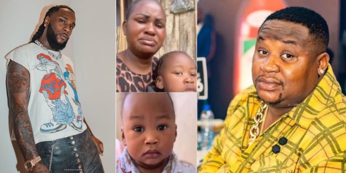 Cubana Chief Priest’s Alleged Baby Mama Exited As Burna Boy Offers To Help Her