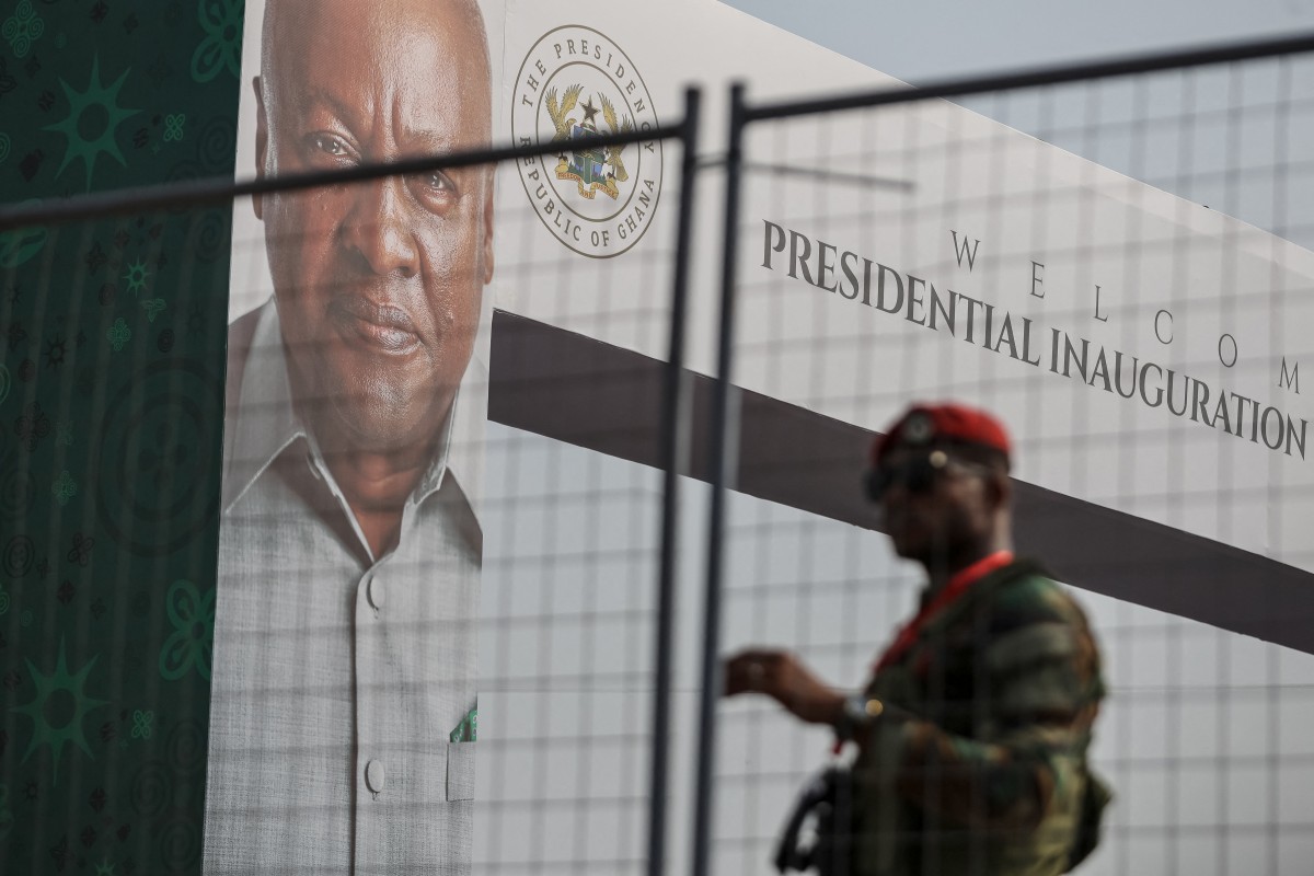 John Mahama Sworn In As Ghana’s New President [Photos]