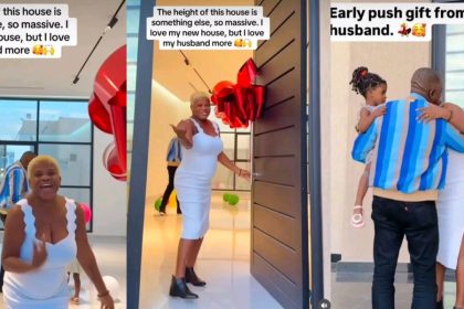 Angela Nwosu Surprised With A New Mansion By Her Husband As Push Gist [Video]