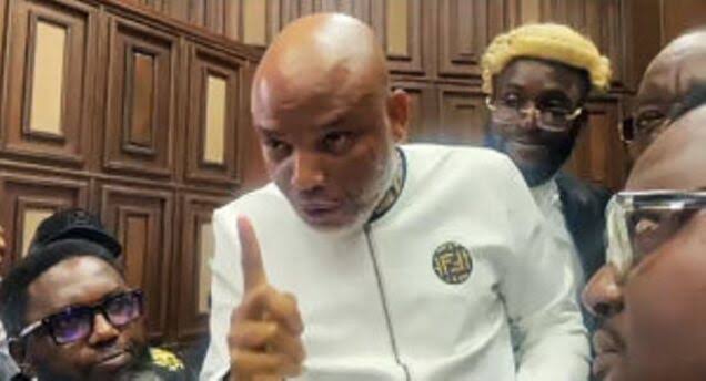 Nnamdi Kanu Rejects Federal Government’s Call For Trial Resumption, Demands Judge Replacement