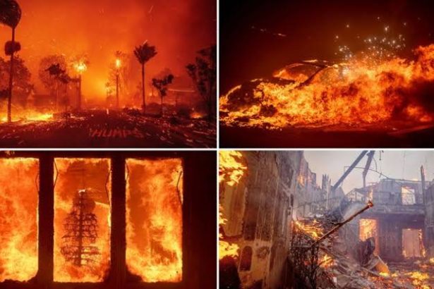Five Dead As Thousand Of Residents Evacuate Raging Wildfires In Los Angeles