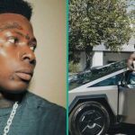 Asake Acquires Brand New Tesla Cybertruck To Celebrate His 30th Birthday [Photos]