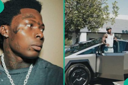 Asake Acquires Brand New Tesla Cybertruck To Celebrate His 30th Birthday [Photos]