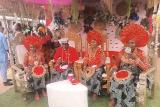 "I Won’t Die Until I Father 32 Children" — Isoko Fela Says As He Marries Three Women Same Day [Video]