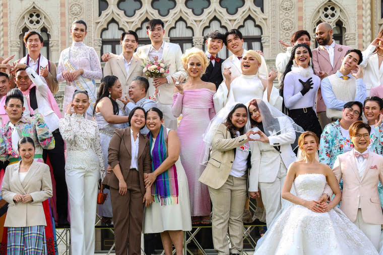 Over 300 Couples To Wed In Mass As Same-Sex Marriage Becomes Legal In Thailand