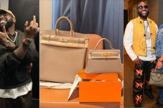 "Happy Wife, Happy Life" - Davido Says As He Purchases New Hermes Bags For Chioma