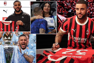 Manchester City Captain, Kyle Walker Completes Loan Move To AC Milan