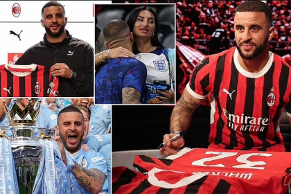 Manchester City Captain, Kyle Walker Completes Loan Move To AC Milan