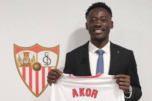 Nigerian Striker, Akor Adams Signs Five-Year Deal With Sevilla