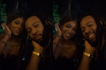 Reactions As Flavour N'Abania Shares Adorable Video With Genevieve Nnaji