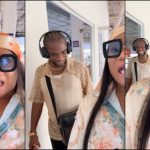 Nkechi Blessing Reacts After Catching Speed Darlington Looking At Her Backside [Video]