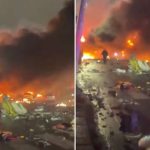 Plane With 6 Aboard Crashes In Philadelphia, Setting Homes And Vehicles Ablaze