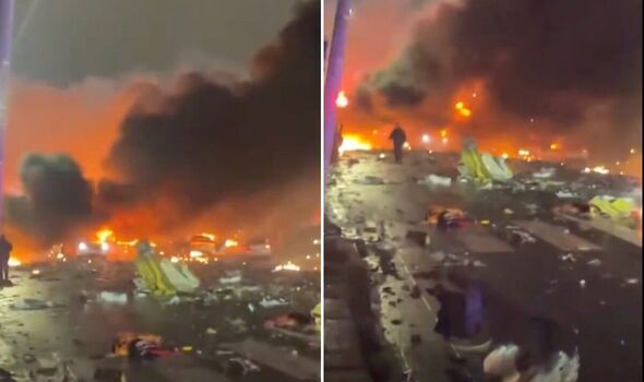 Plane With 6 Aboard Crashes In Philadelphia, Setting Homes And Vehicles Ablaze 1 Plane With 6 Aboard Crashes In Philadelphia, Setting Homes And Vehicles Ablaze