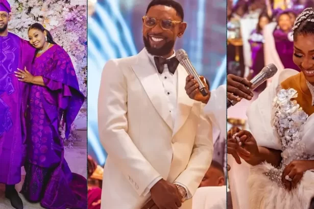 Pastor Biodun Fatoyinbo Renews Wedding Vows With Wife After 25 Years Marriage [Video]