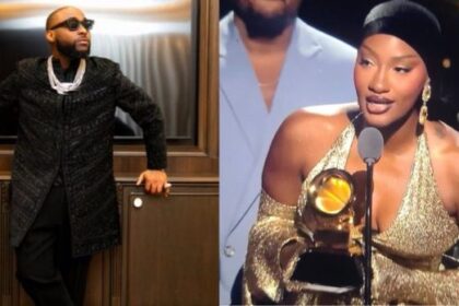 Davido Congratulates Chris Brown And Tems On Their 2025 Grammy Wins