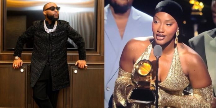 Davido Congratulates Chris Brown And Tems On Their 2025 Grammy Wins