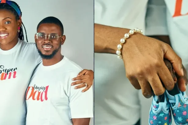 Mike Bamiloye’s Son, Damilola Welcome Baby Boy With His Wife Emmanuella