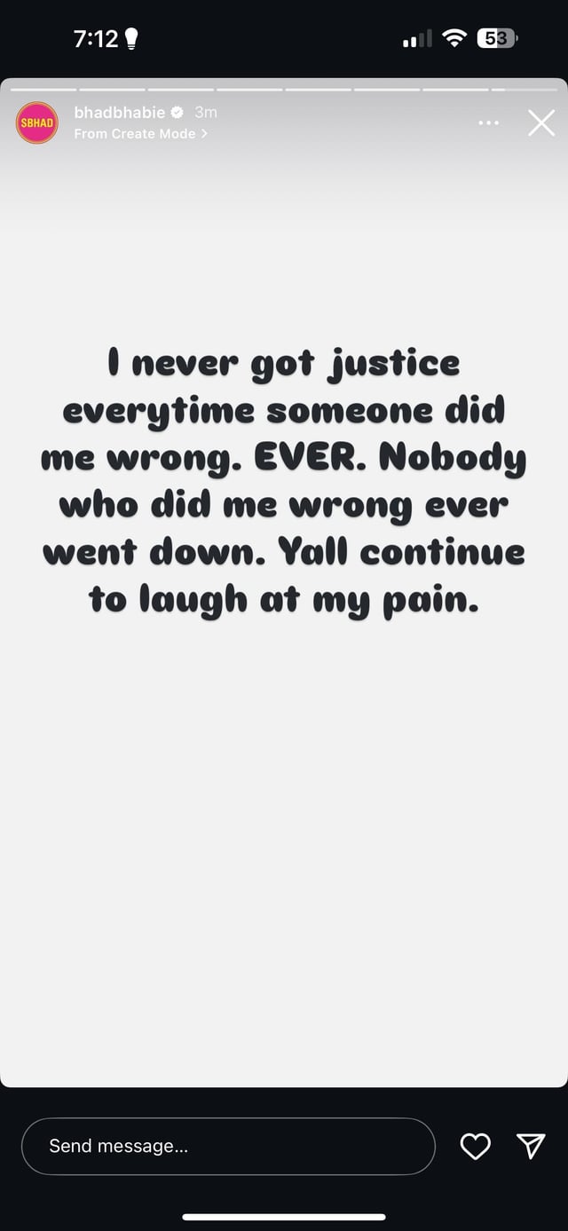 "I Smacked The Sh*t Out Of Her" - Bhad Bhabie Shares Video Of Her Fighting With Her Mother