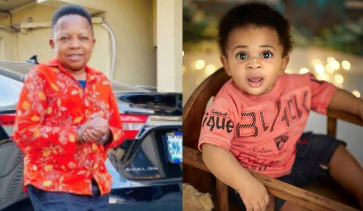 "Meet My Son In Whom I'm Well Pleased" - Actor Chinedu Ikedieze "Aki" [Photo]