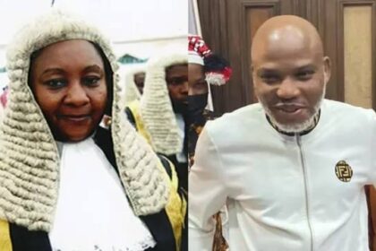 Nnamdi Kanu Challenges Court Jurisdiction As Justice Binta Nyako Adjourns Case Indefinitely