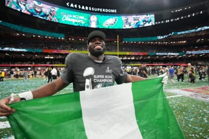 Sanwo-Olu Hails Moro Ojomo For Winning His First Super Bowl With Philadelphia Eagles