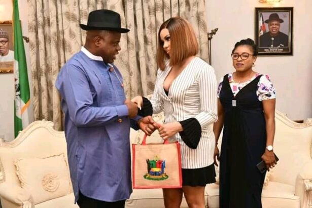 Bayelsa Governor, Douye Diri Denies Being Responsible For Nengi Hampson's Pregnancy