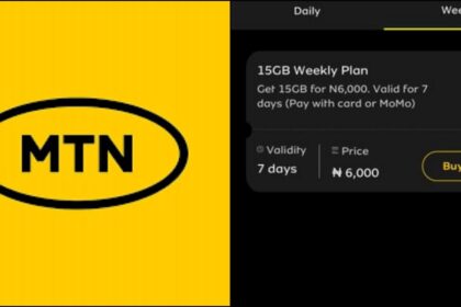 Nigerians Kicks As MTN Increases 15GB Data Price From N2K To N6K