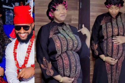 "Baby Trump Is Coming" - Yul Edochie Reveals He's Expecting Third Child With Judy Austin