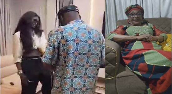 "Free My Son, Remove The Beads" - 2Face Mother Begs Edo Lawmaker, Natasha Osawuru [Video]
