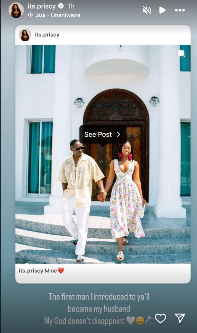 "The First Man l Introduced To Y'all Became My Husband, My God Doesn’t Disappoint” – Priscilla Ojo 2 "The First Man l Introduced To Y'all Became My Husband, My God Doesn’t Disappoint” – Priscilla Ojo