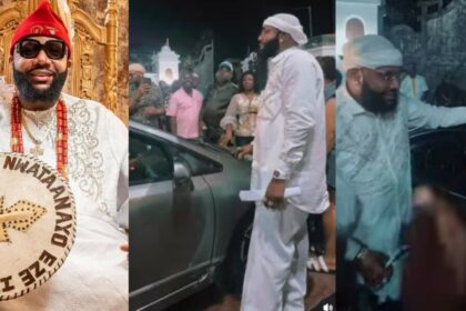 E-Money Gifts Over N200m, 20 Cars To His Staff And Friends On His Birthday [Video]