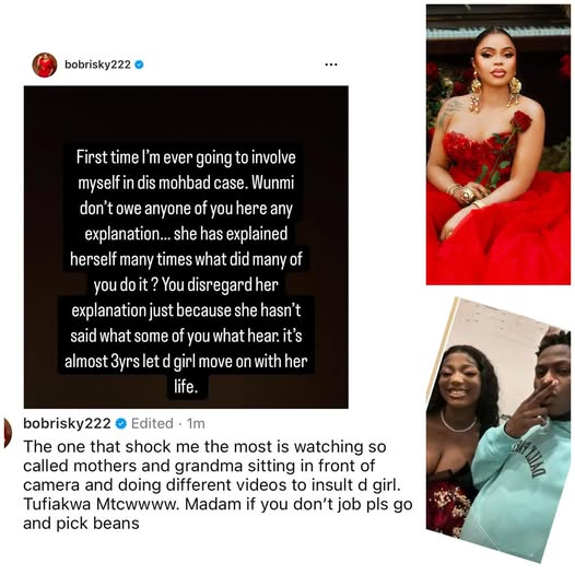 "She Owes You No Explanation” - Bobrisky Slams Those Criticizing Mohbad’s Wife, Wunmi