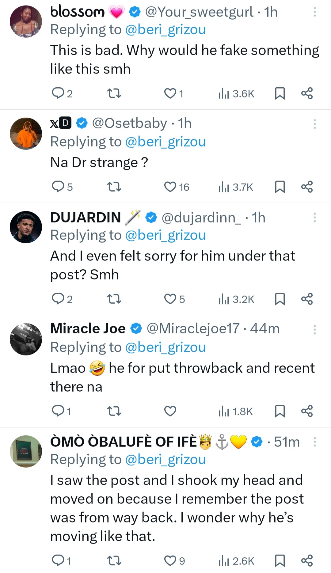 Odumodublvck Reacts After Being Accused Of Gaining Sympathy With Old Accident Photos 3 These are old pictures. Please do your research. And are at different times